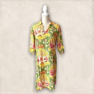 Sixth Alice | EUC Vintage Women’s Multi-colored Floral Print Dress Size 8